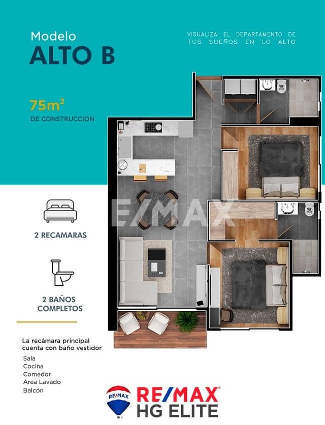 DEPARTAMENTO EN PREVENTA EN ALTO TOWERS 
