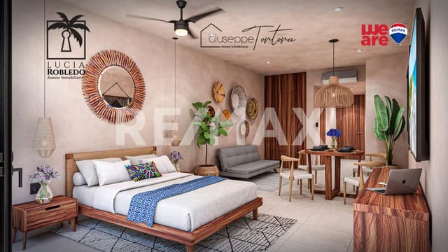 EN VENTA ESTUDIO LUXURY JUNGLE EN REGIÓN 10, TULUM.