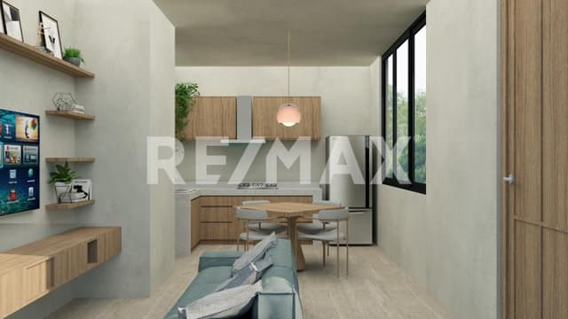 Departamentos en preventa Aquince mod 1 rec en Dzitya Merida