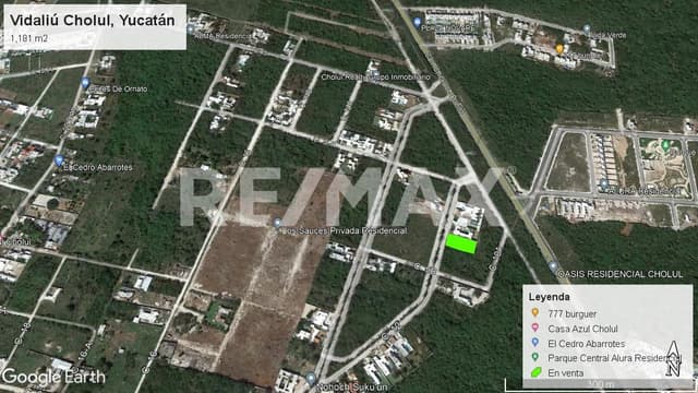 SE VENDE TERRENO LISTO PARA ESCRITURAR EN ZONA NORTE, CHOLUL MERIDA YUCATAN