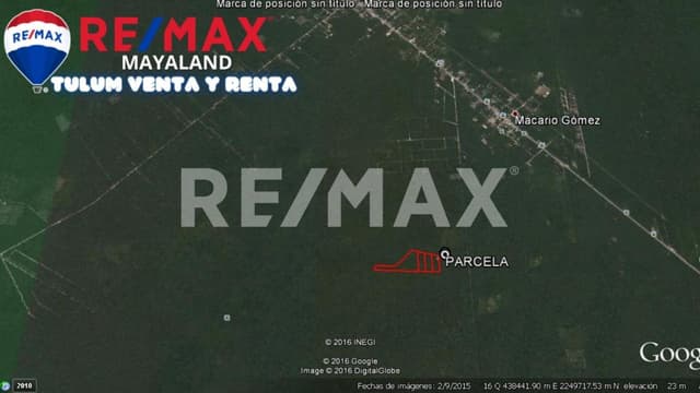 En venta 2 hectareas juntas en Francisco Uh May 