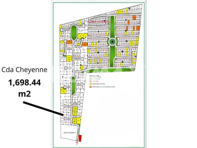 TERRENO EN VENTA EN CERRADA CHEYENNE