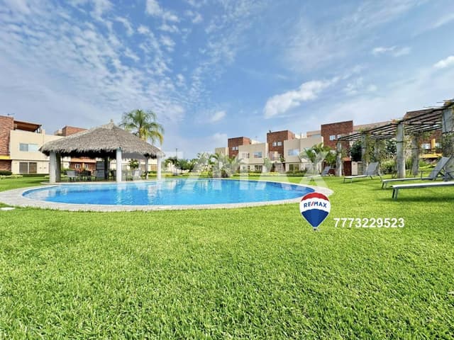 Venta de Casa en Condominio con Alberca en Yautepec… Cv-4629