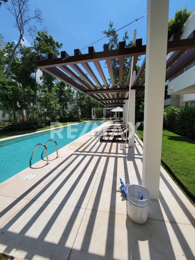 FOR RENT A BEAUTIFUL AND MODERN APARTMENT IN THE HEART OF ALDEA ZAMA, TULUM.