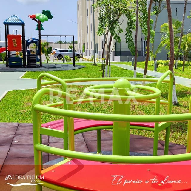 EN VENTA HERMOSO DEPARTAMENTO DE 2 RECAMARAS EN ALDEA TULUM PLUS.