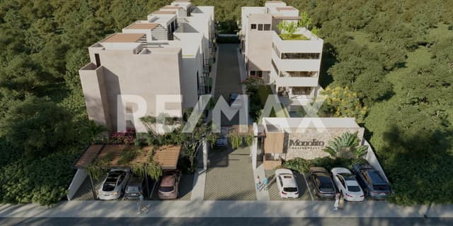 Preventa de Departamentos de 1 y 2 recámaras Monolito en Cholul Mérida, Yuc.
