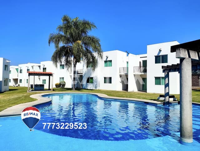 Venta de departamento en planta baja, Atlatlahucan, Morelos...Clave 4645