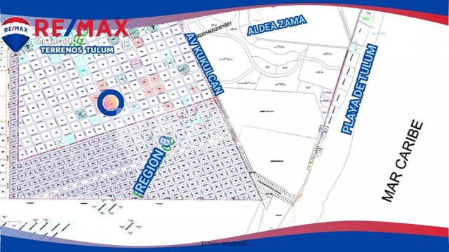 En venta lote de 527. m2 a 5 min de la playa de tulum 