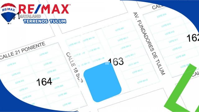 En venta Lote de 2500 m2 en region 15 con la mas alta densidad permitida en Tulum