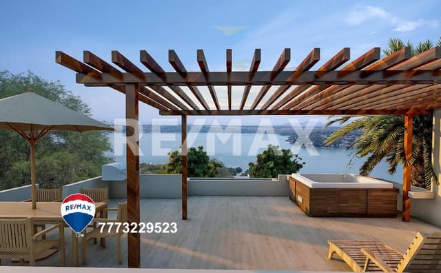Venta de casas en condominio con vista al lago de Tequesquitengo, Morelos...Clave 4659
