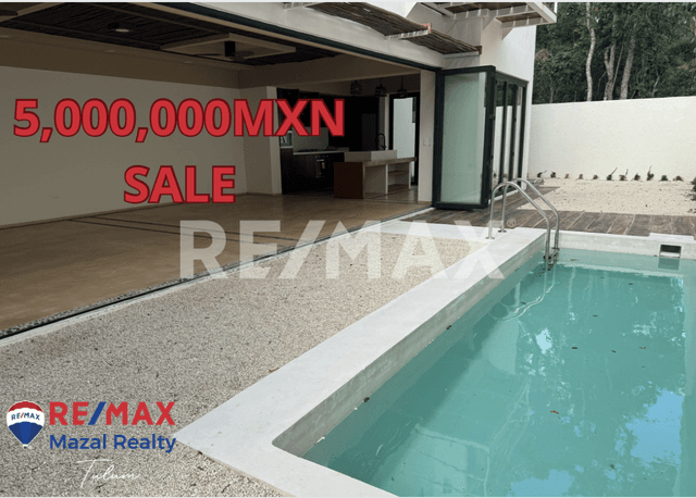 2 Bedroom Villa with Studio and Private Pool in Tulum