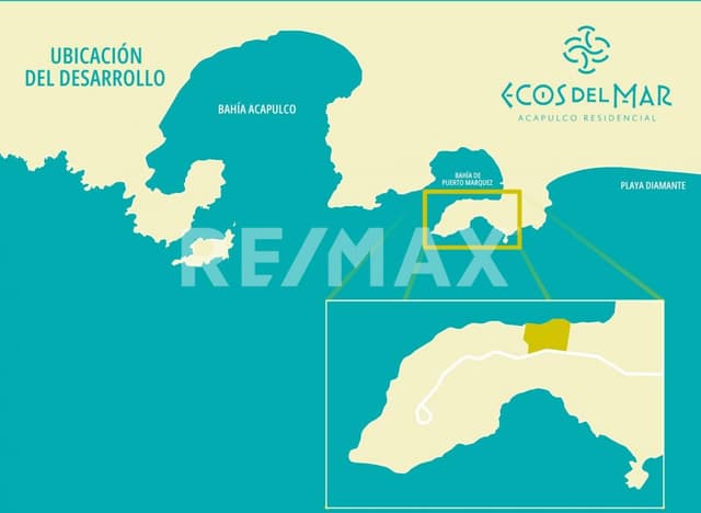 Terreno para Condominio en Venta Punta Diamante Acapulco