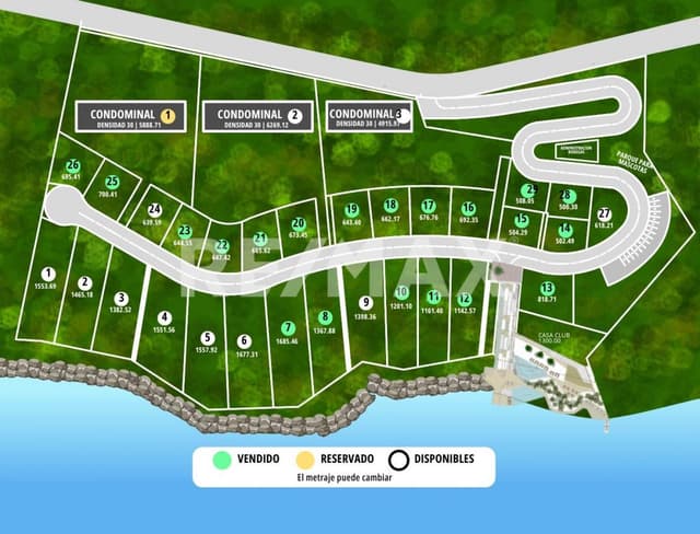 Terreno para Condominio en Venta Punta Diamante Acapulco