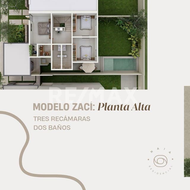 Naia Residencial hermosas casas ubicadas en Conkal Yucatán