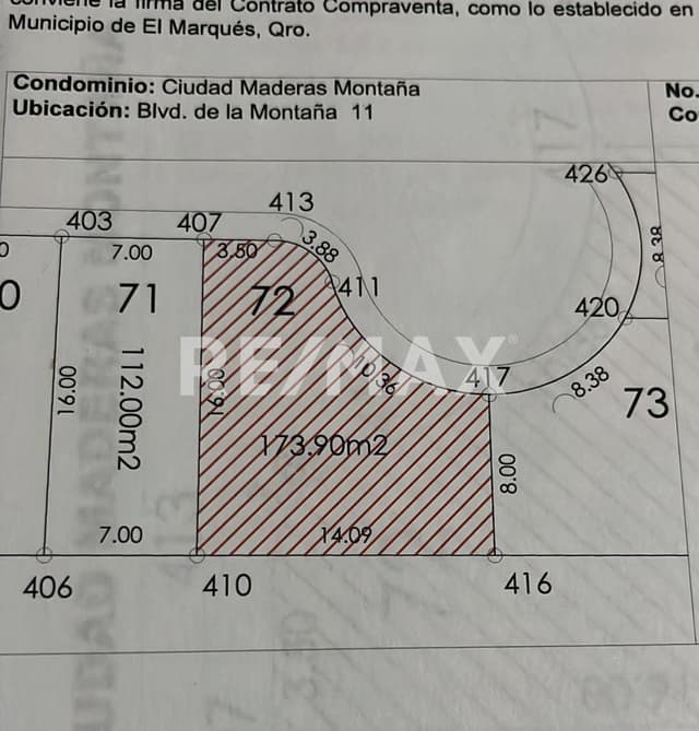 TERRENO EN CD MADERAS MONTAÑA