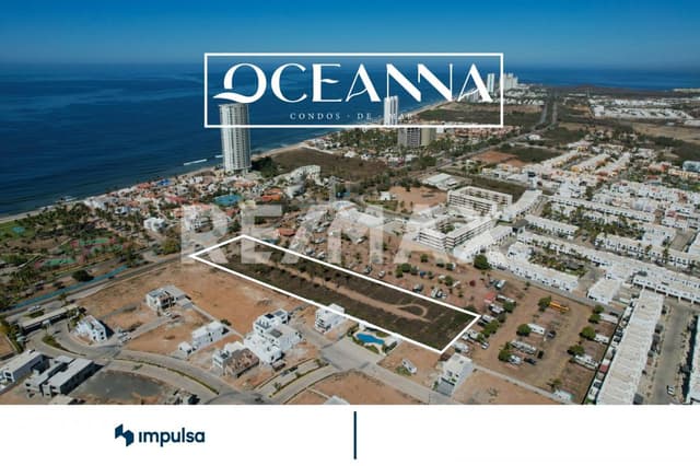 Departamentos en Venta a 100m de Playa Cerritos en Mazatlan 