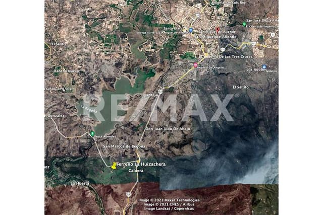 Terreno en la comunidad de la Presa Allende, San Miguel de Allende