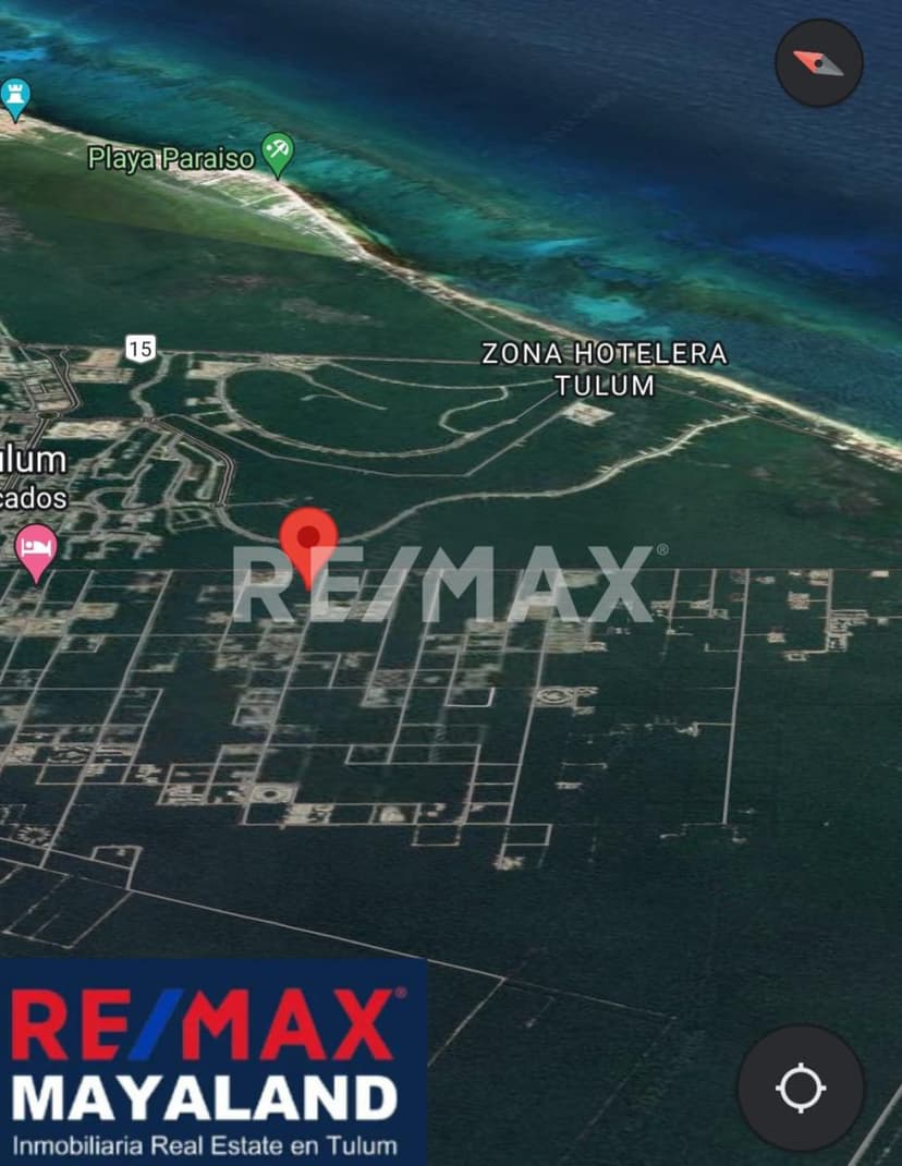 Oportunidad única en Tulum! Se vende el lote 9 de la manzana 215 en la Región 15