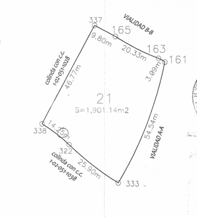 LOT 21 FOR SALE CANDELILLA / EL CARDONAL