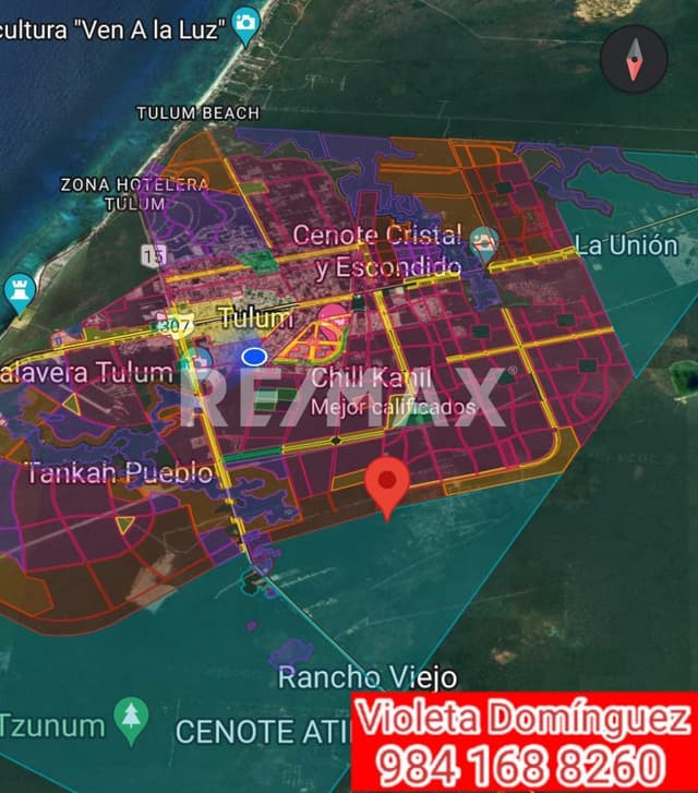Vendo Terreno en Tulum 1,180 m²