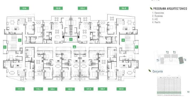 DEPA PH N10 T1 305 E 4 REC 4.5 BAÑOS