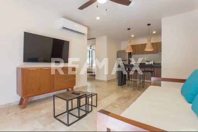 DEPARTAMENTO  EN RENTA 2 RECÁMARAS - CON ALBERCA Y GIMNASIO - ALDEA ZAMA