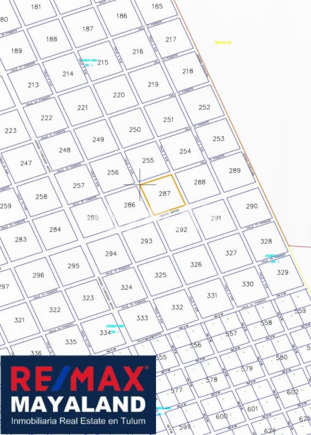 Manzana 287 Tulum Region 15 a 200 m de Ave Kukulkan 