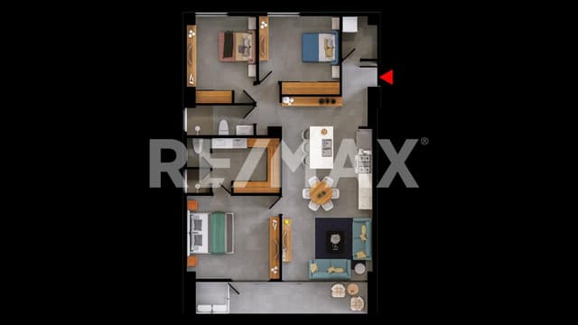 Departamento en Venta TRS360 Hipódromo Living Tijuana