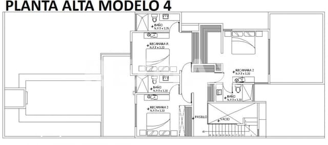 Casa al norte de Mérida de cuatro habitaciones en la privada Praderas del Mayab
