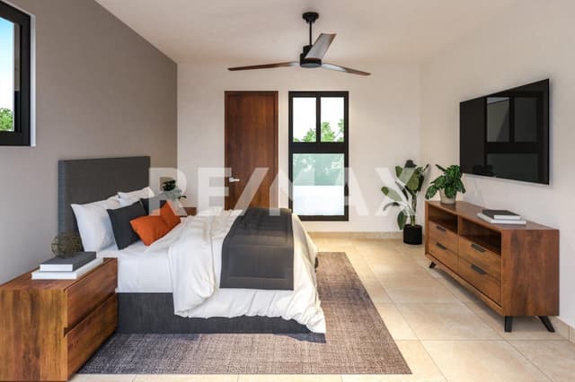 Venta de Casa de 3 Recámaras Modelo Cinna residencial Aldoria Conkal Mérida