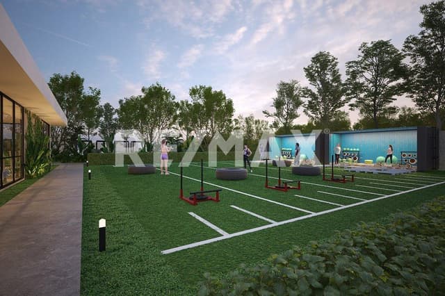 Venta de Casa de 2 recámaras modelo Anara en residencial Aldoria, Conkal Mérida.