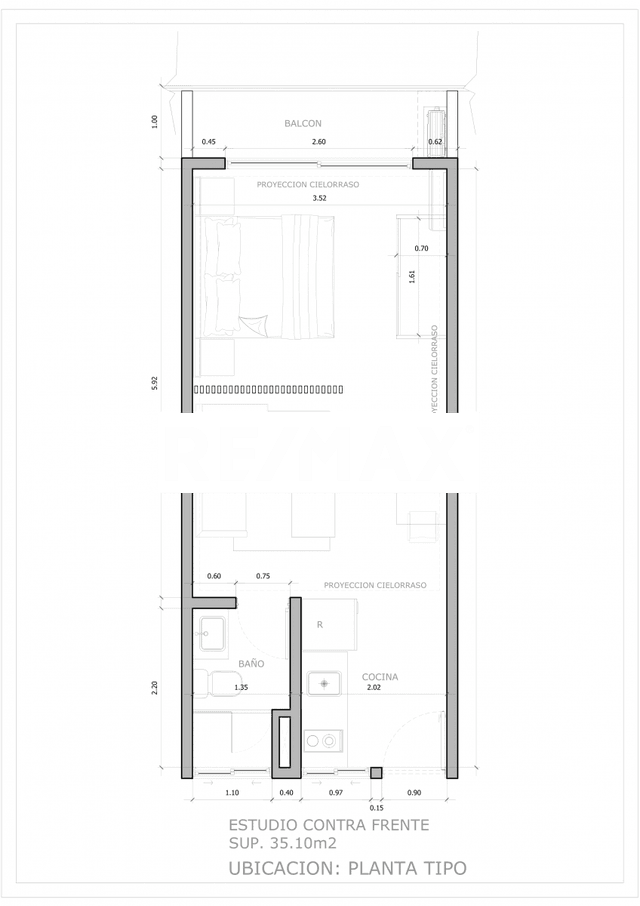 Estudio en venta 