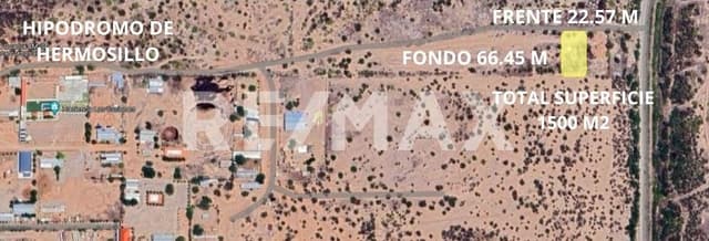 Terreno en venta en Hermosillo, Sonora.
