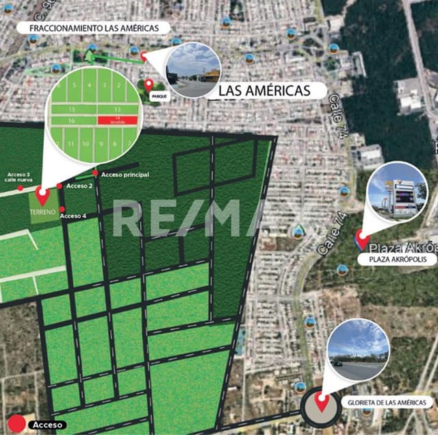 Terrenos desde 528 m2 en zona Dzityá ideales para constructores e inversionistas