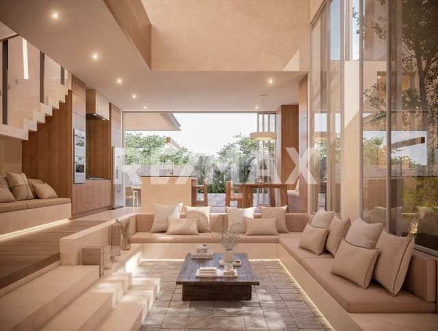 Venta de terreno en CABO NORTE con proyecto incluido. Clouster Gaeta. Mérida Y