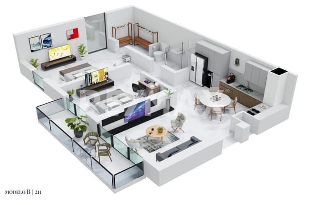 DEPARTAMENTO EN VENTA, BOSQUES DE OTAY, TIJUANA B.C.