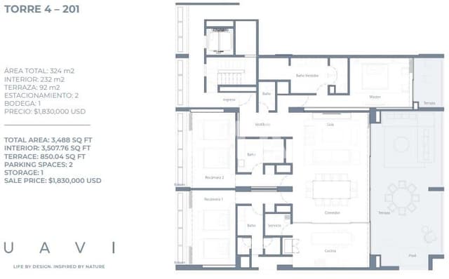 Luxury Residences UAVI - Life by design. inspired by nature 