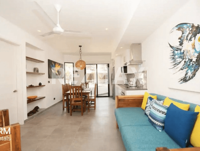 Departamento  de 2 rec en venta en Aldea Zama 