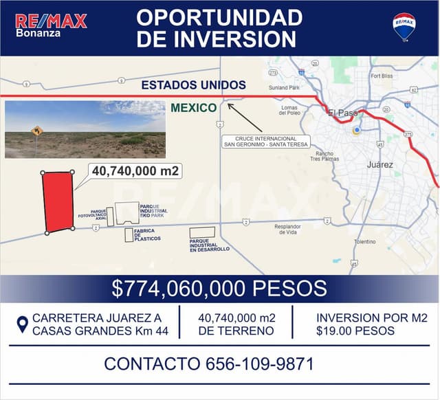 Terreno Rustico 3,794 Hectareas
