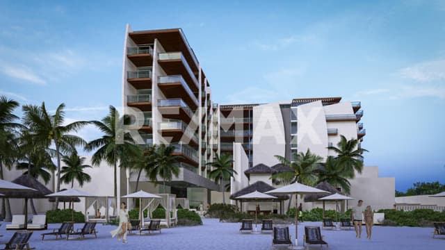 Pre Sale 3 Bedroom Beachfront Penthouse For Sale in Playa del Carmen