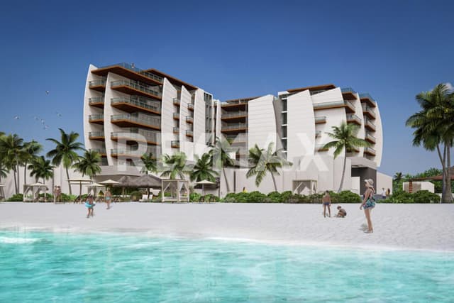 Pre Sale 3 Bedroom Beachfront Penthouse For Sale in Playa del Carmen
