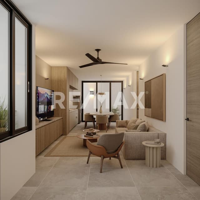 Departamento preventa de dos recámaras desarrollo TIAM en Temozón Mérida Yucatán