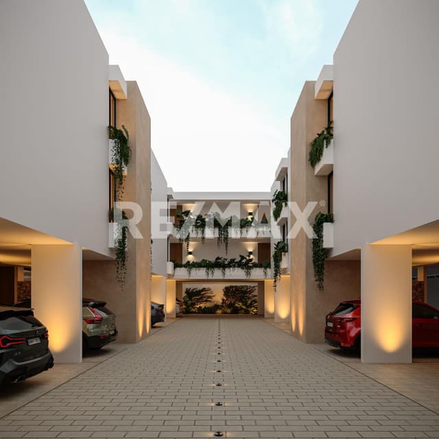 Departamento preventa de dos recámaras desarrollo TIAM en Temozón Mérida Yucatán