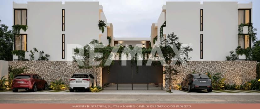 Departamento preventa de una recámara desarrollo TIAM en Temozón Mérida Yucatán