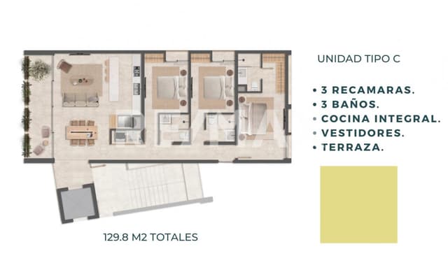 Departamento en Isla Salaar 