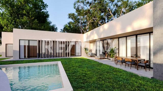 Casa en Preventa en privada residencial Zendera en Conkal Yucatán.