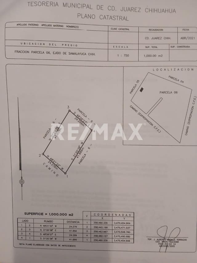 TERRENO VENTA SAMALAYUCA