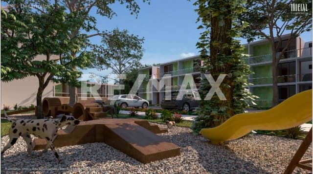 Departamento en preventa sobre la avenida correa racho, Mérida Yucatan