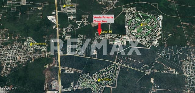 Terreno en venta en Privada Chaactun zona Country, Chablekal, Mérida Yucatán