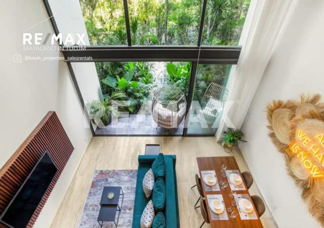 RENTA LOFT EN MISTIQ TEMPLE, TULUM UNA RECAMARA